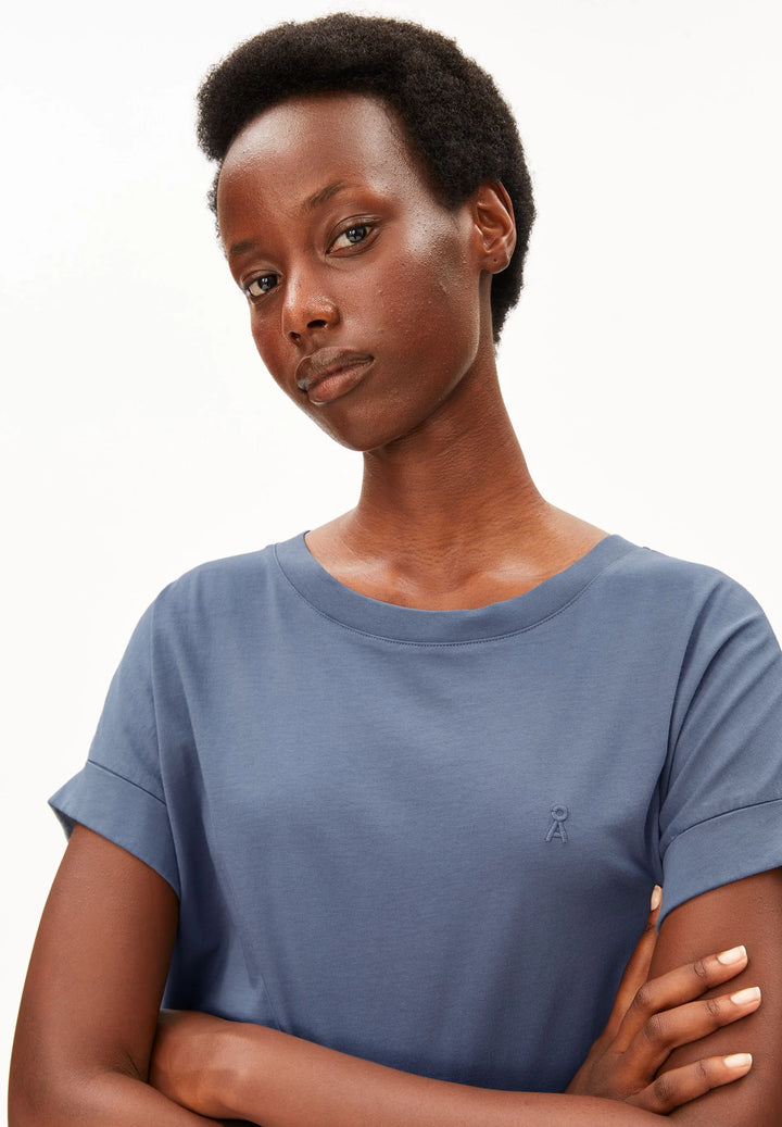 T-shirt en coton biologique Idaara - Haut droit écoresponsable