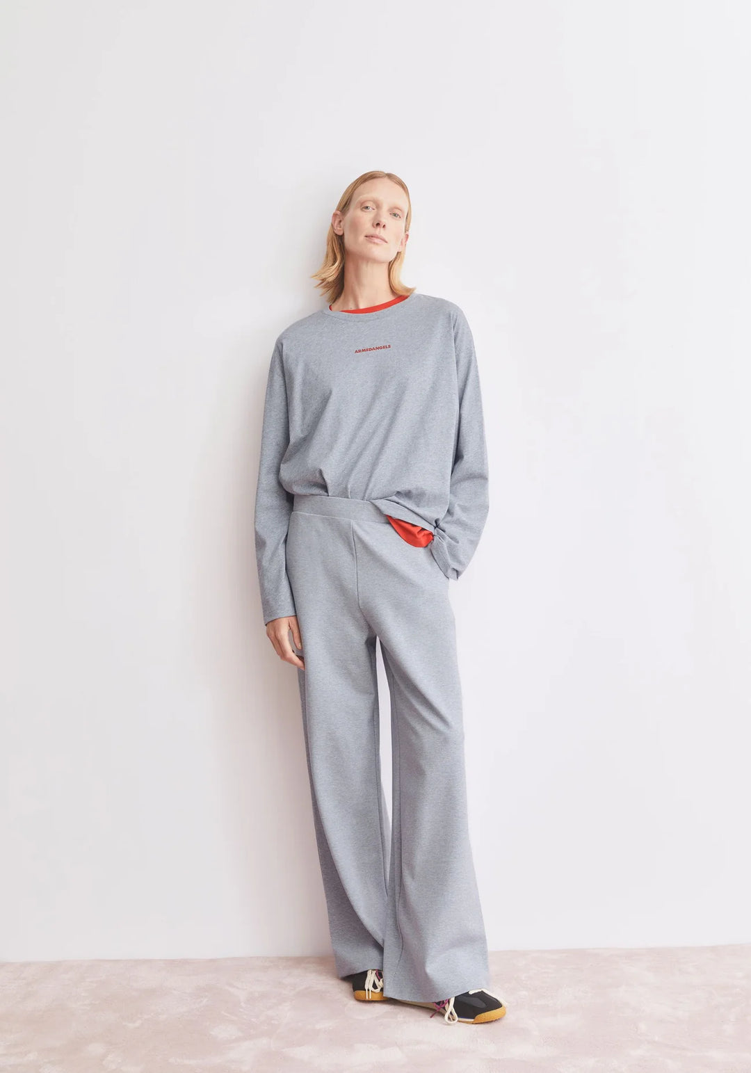 Pantalon ample Himaari - Écoresponsable à taille élastique