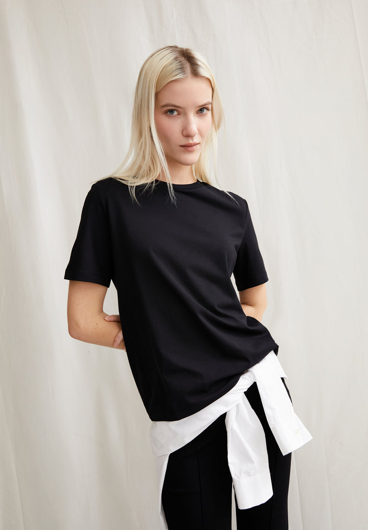 T-shirt en coton biologique Lualaa