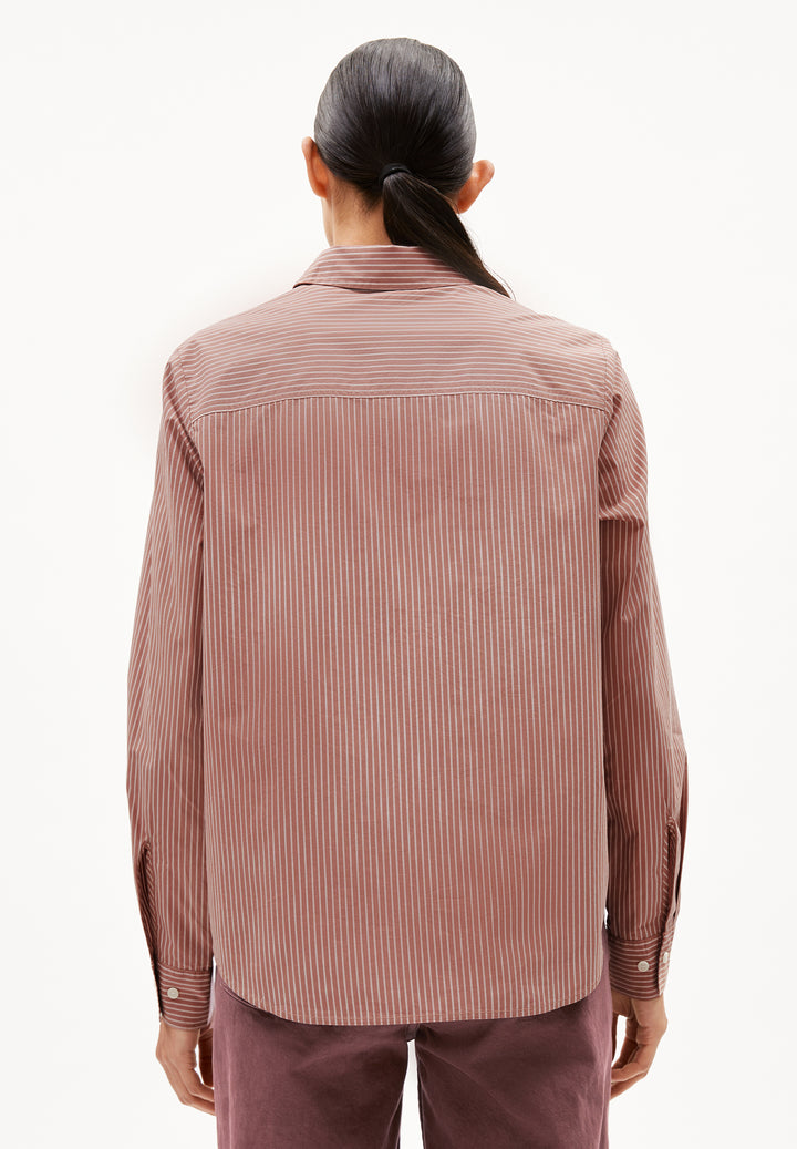 Chemise à lignes de couleurs Louilaa