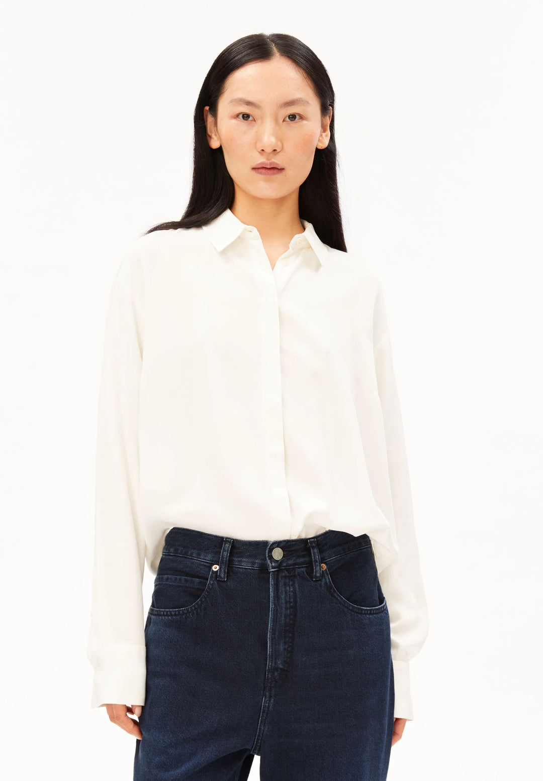 Blouse à manches longues Larisaana - En viscose écoresponsable