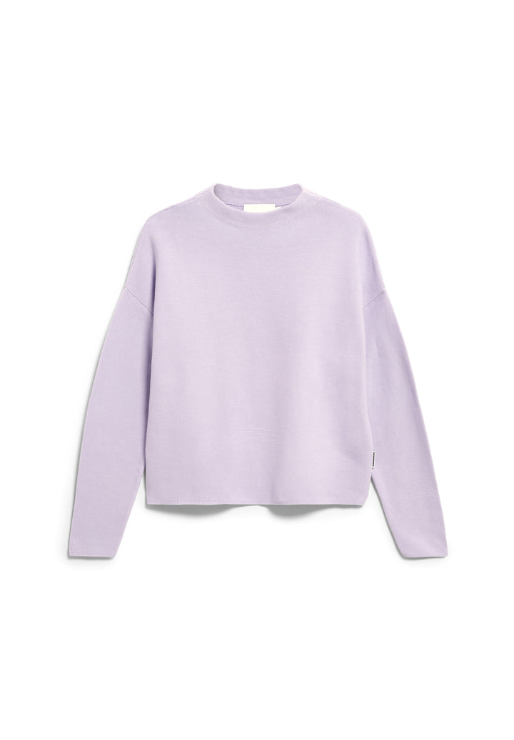 Pull en maille fine à demi-col montant Merinaa - En coton biologique