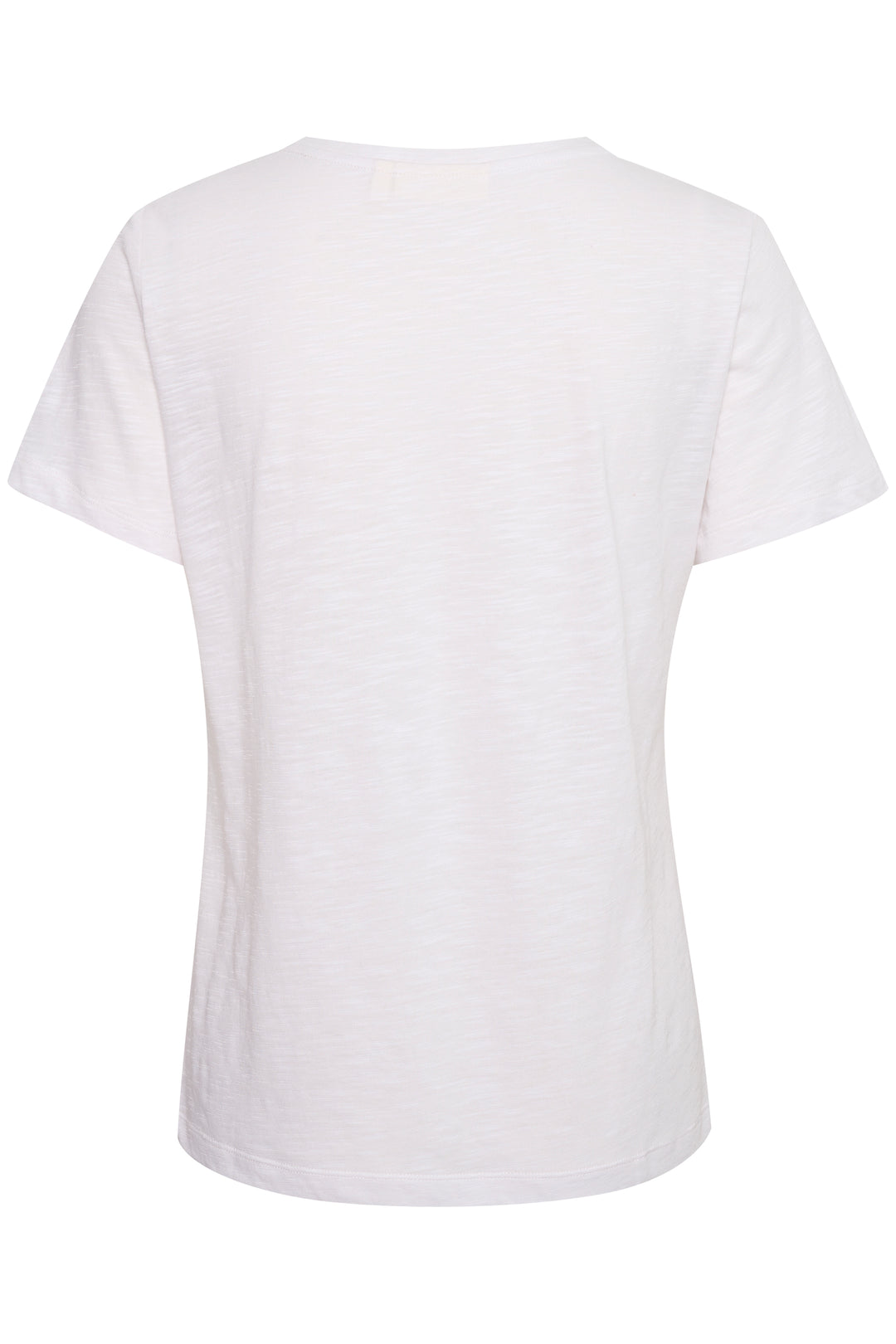 T-shirt à coupe droite Alma - En coton et modal avec encolure ronde et manches courtes