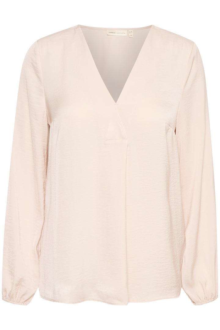 Romantic V-neck blouse