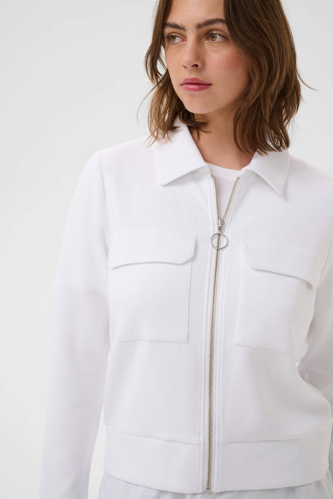 Veste essentielle Becal - Fermeture éclair et coupe ajustée