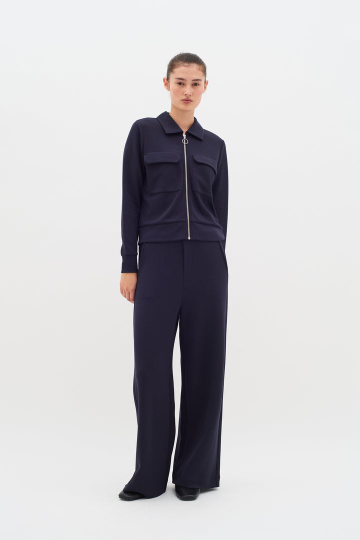 Becal Essential Jacket - Zip closure and slim fit