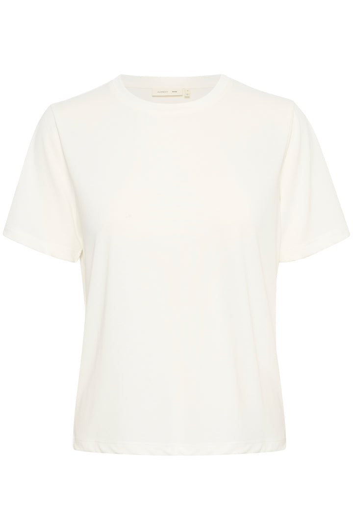 T-shirt basique en modal TENCEL™ Liliana - Avec encolure ronde et manches courtes