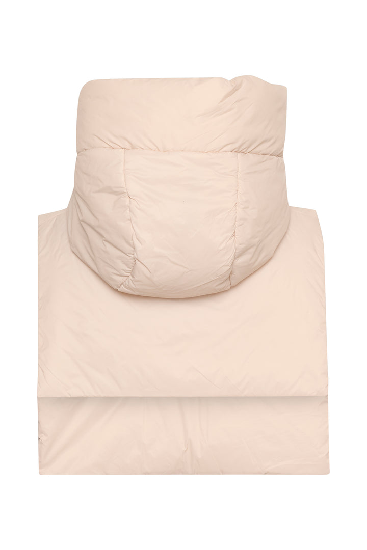 Capuchon Lila - Accessoire de tête matelassé avec col montant intégré