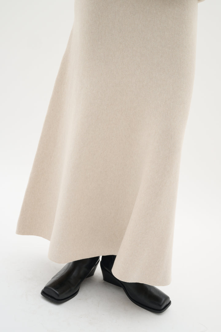 Jupe midi en coton Kaylla