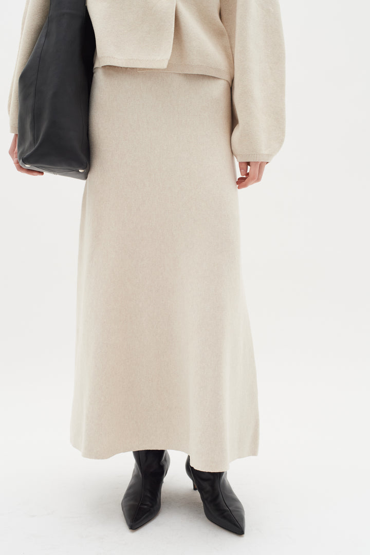 Jupe midi en coton Kaylla