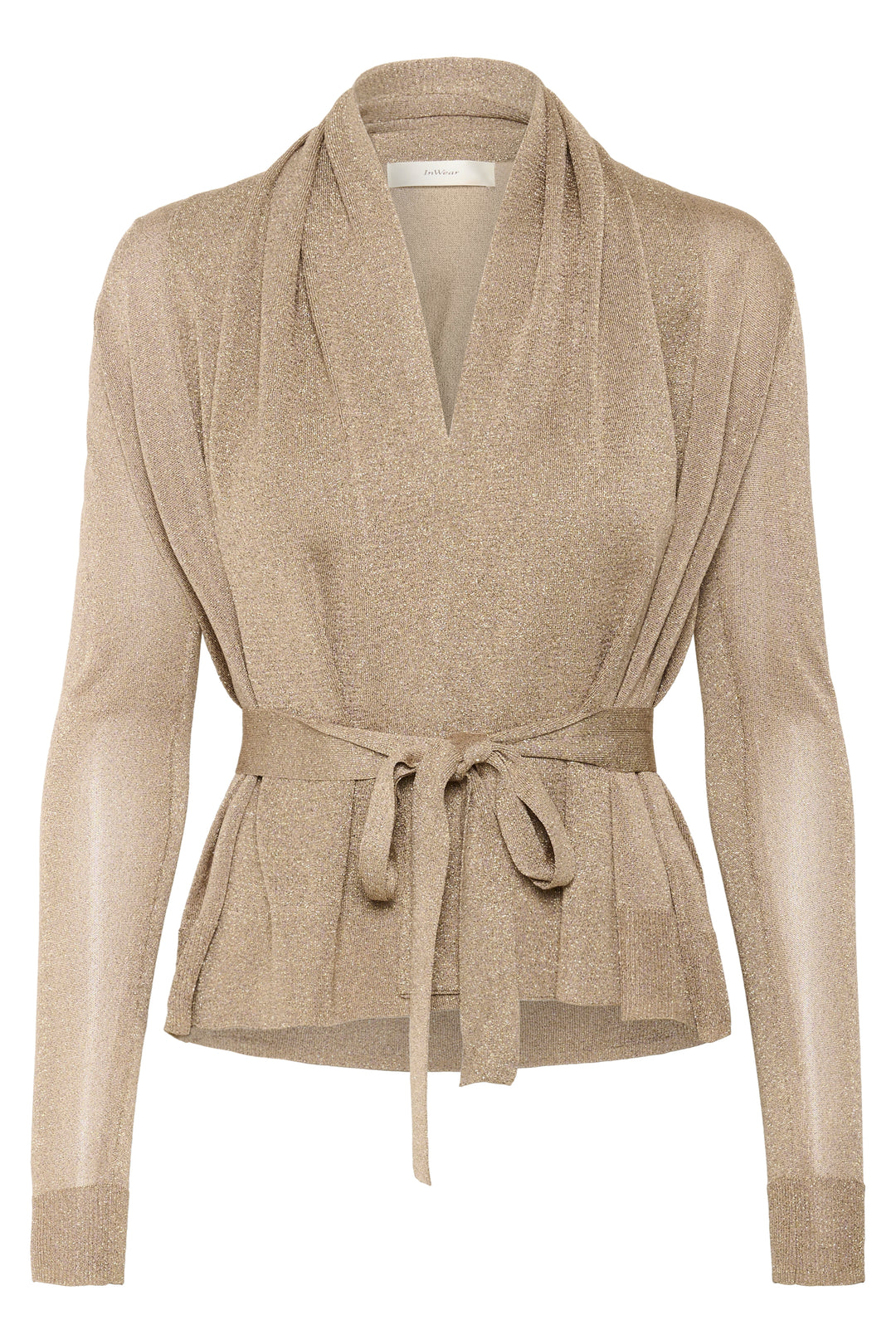 Cardigan scintillant à nouer Thani