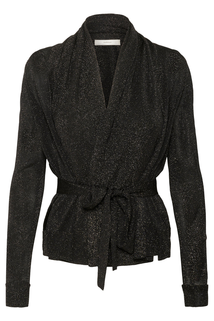 Cardigan scintillant à nouer Thani
