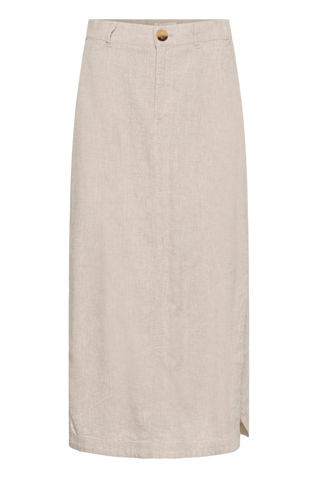 Rimone long skirt — Blended linen and flowy cut