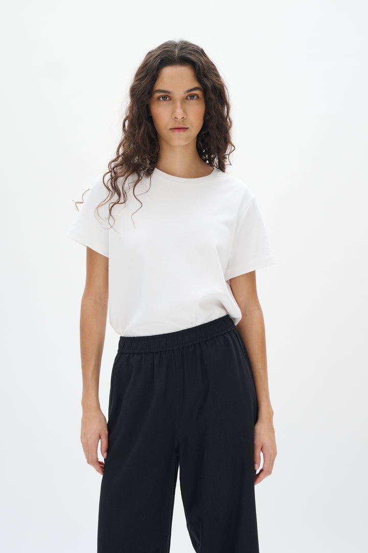 Pantalon en mélange de lin et viscose - Coupe ample et relax