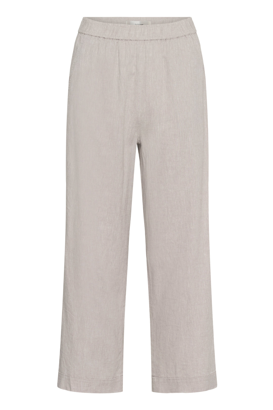 Pantalon en mélange de lin et viscose - Coupe ample et relax