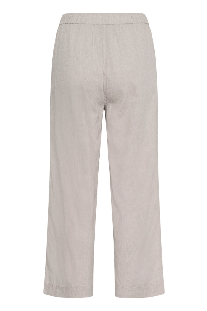 Pantalon en mélange de lin et viscose - Coupe ample et relax