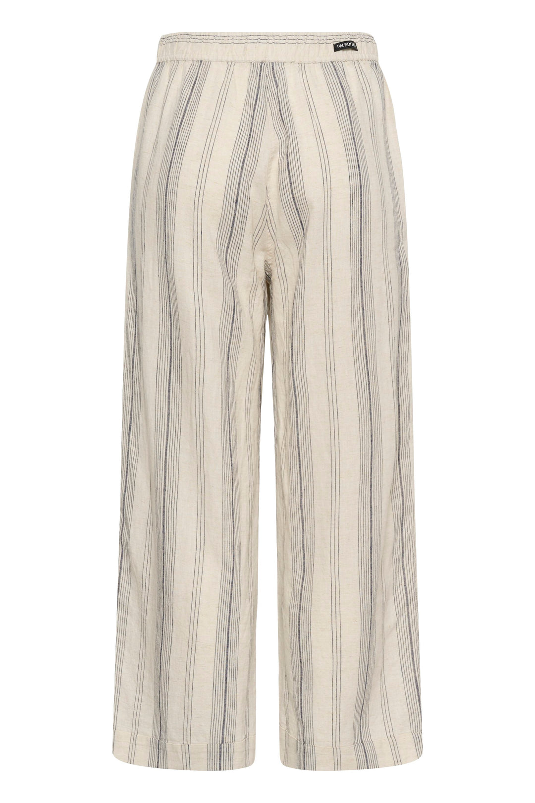 Pantalon en mélange de lin et viscose - Coupe ample et relax