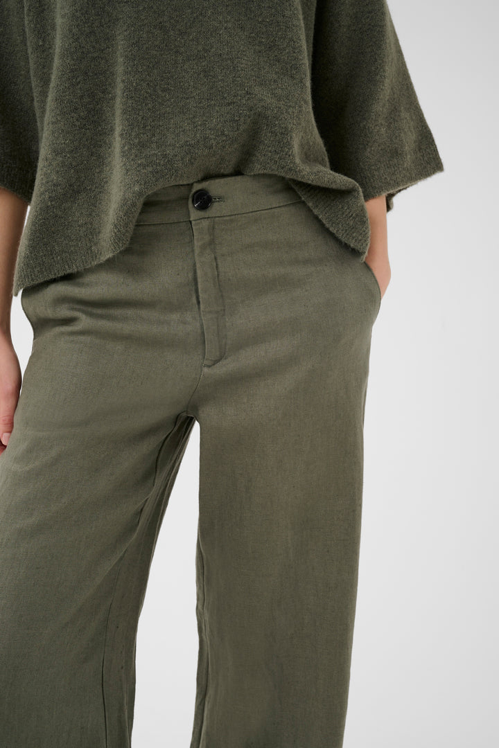 Solina Classic Linen Trousers