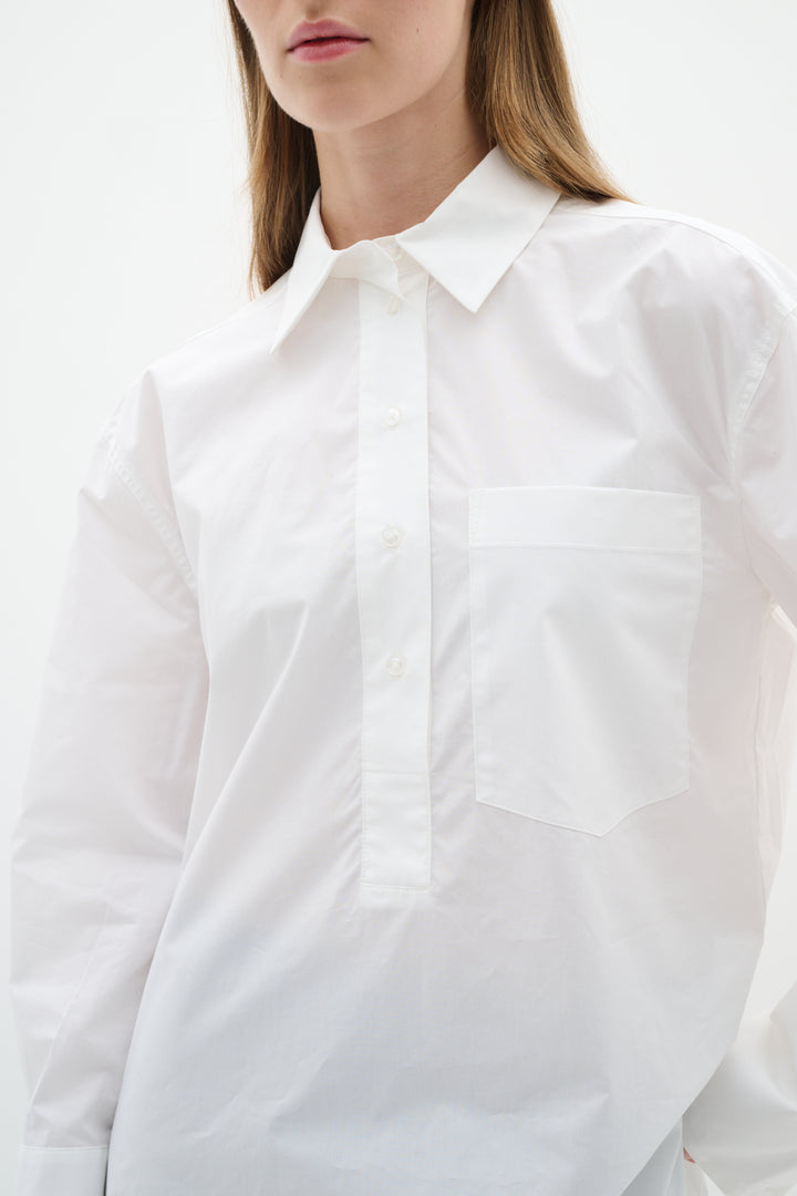 Blouse d'un blanc pur Atlas