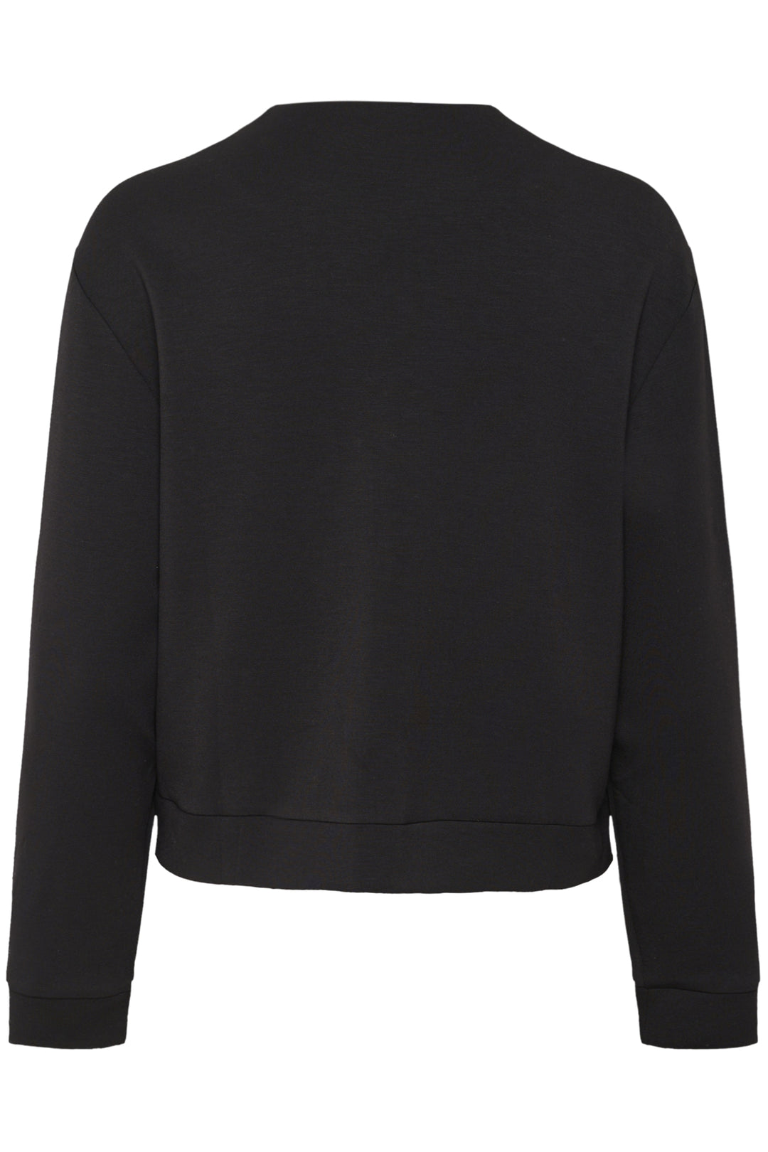 Veste noire femme à col rond, coupe classique et chic Gidal Vicent