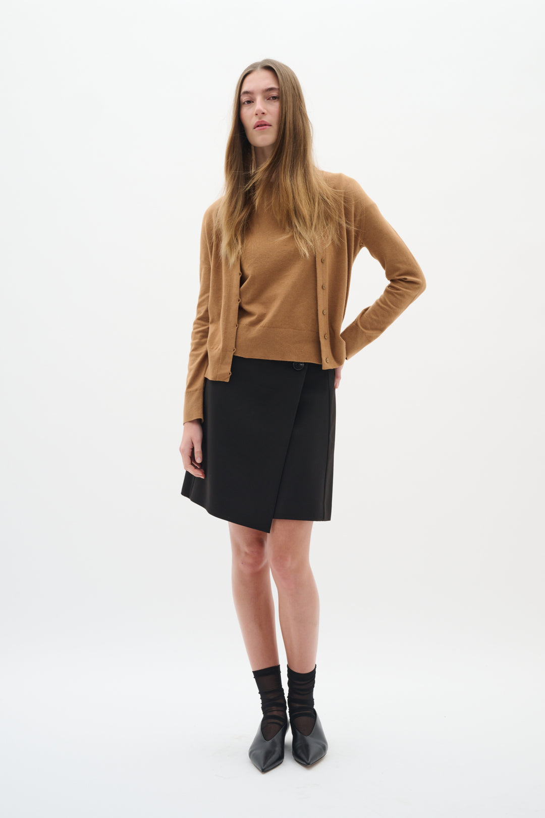 Jupe portefeuille Bryelle