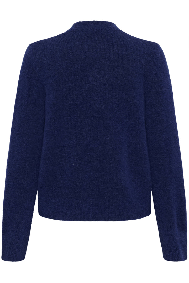 Pull bleu cobalt Guni