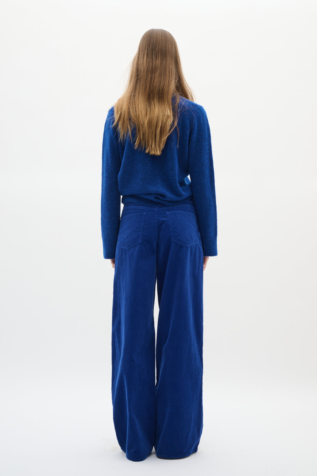 Pull bleu cobalt Guni