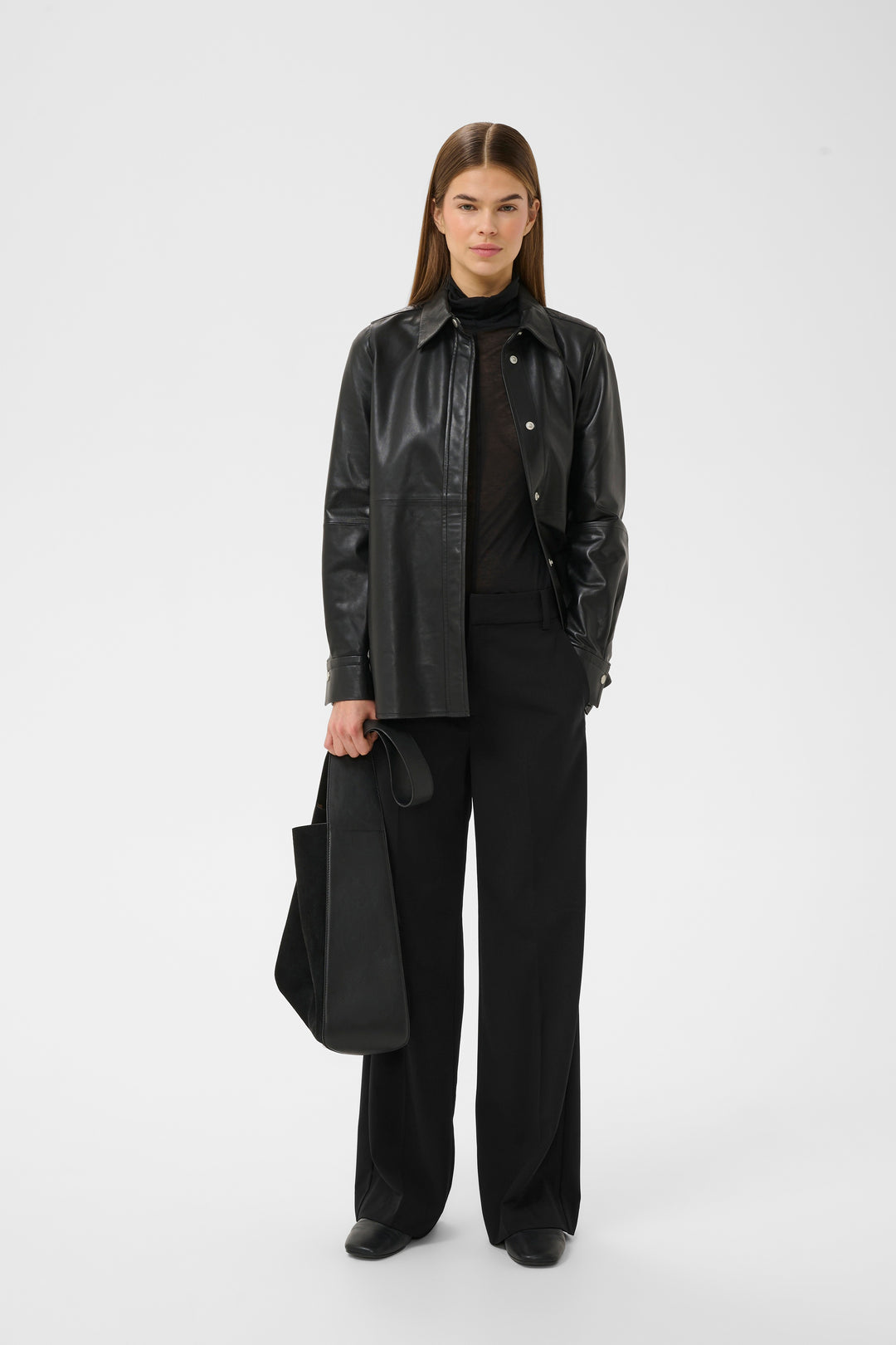 Pantalon droit Haisly - Style épuré et pleine longueur