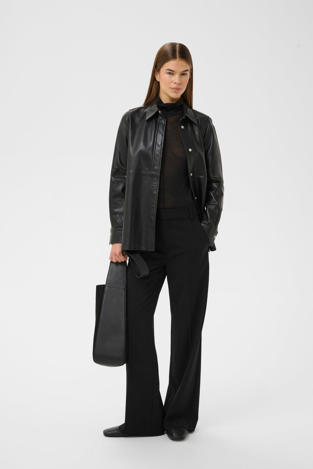 Pantalon droit Haisly - Style épuré et pleine longueur