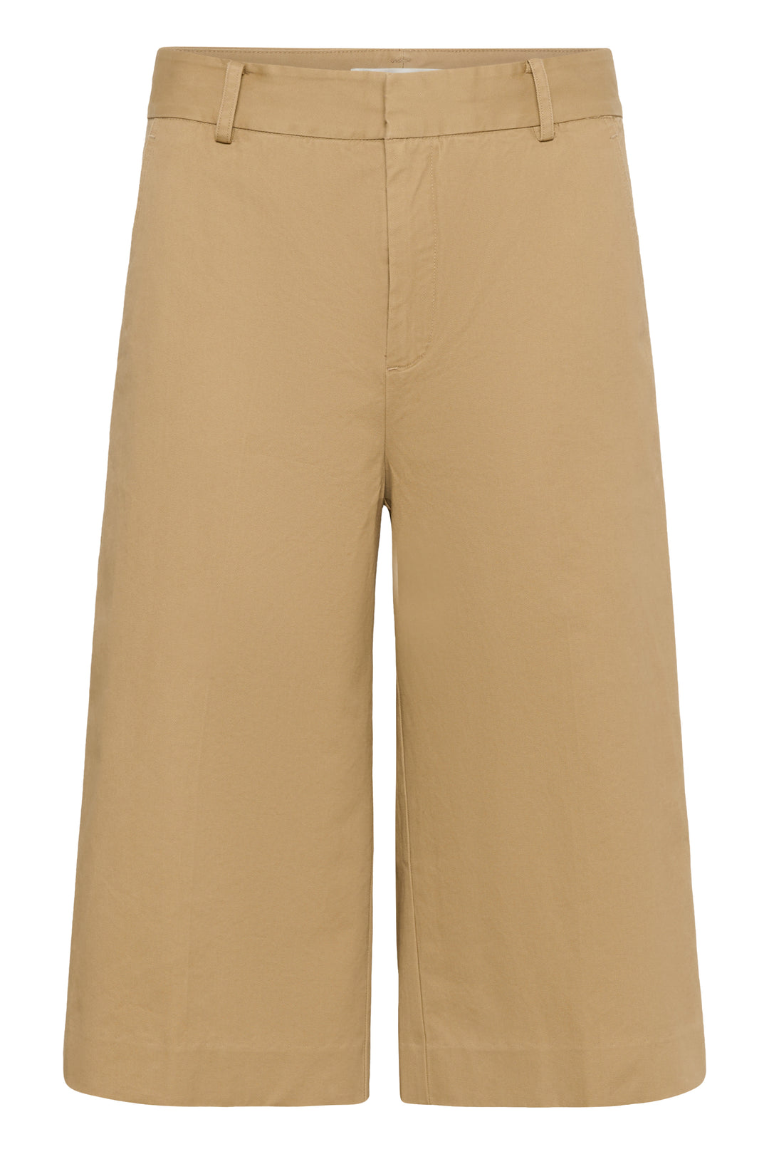 Pantalon en coton Diaz - Taille régulière et coupe sous le genou