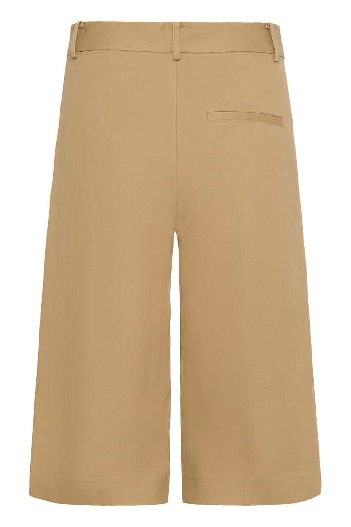 Pantalon en coton Diaz - Taille régulière et coupe sous le genou