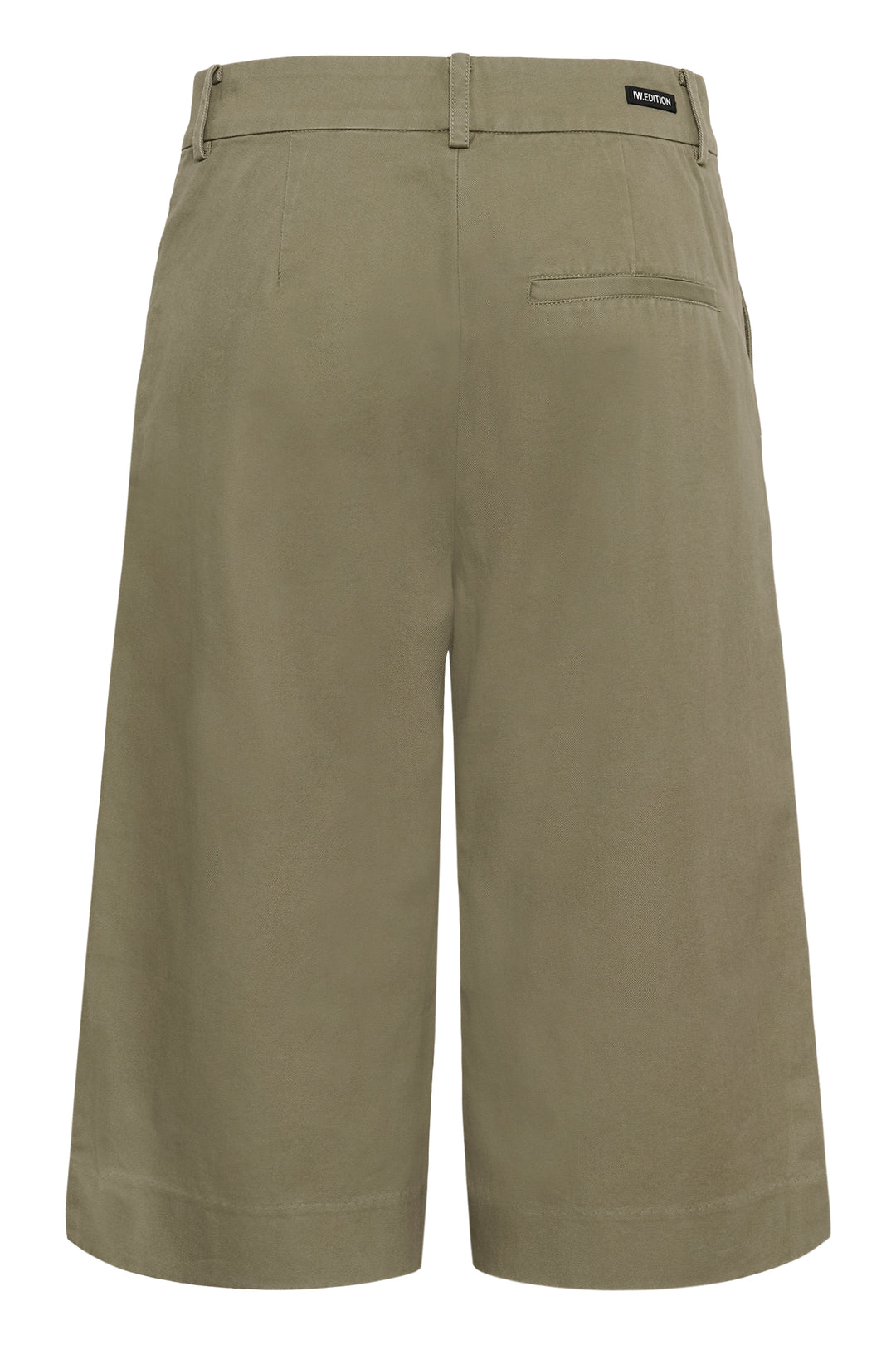 Pantalon en coton Diaz - Taille régulière et coupe sous le genou