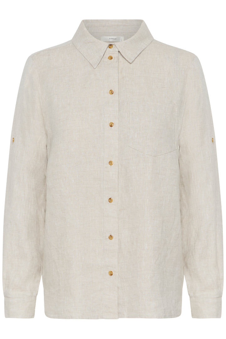 Blouse légère en lin Dilana - Coupe décontractée