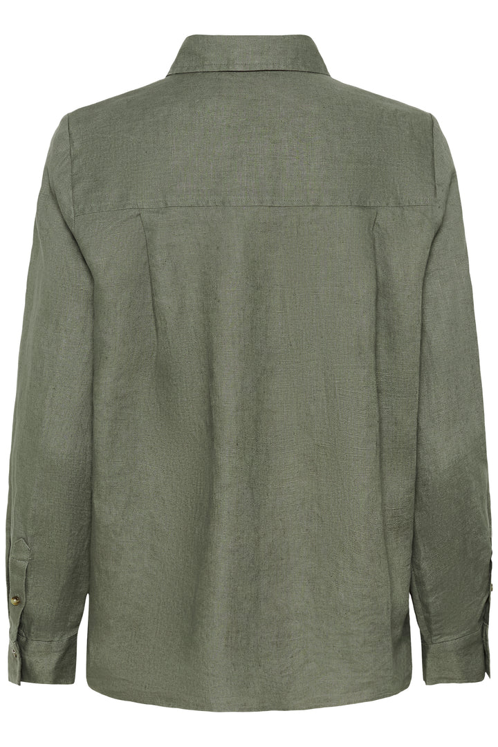 Blouse légère en lin Dilana - Coupe décontractée