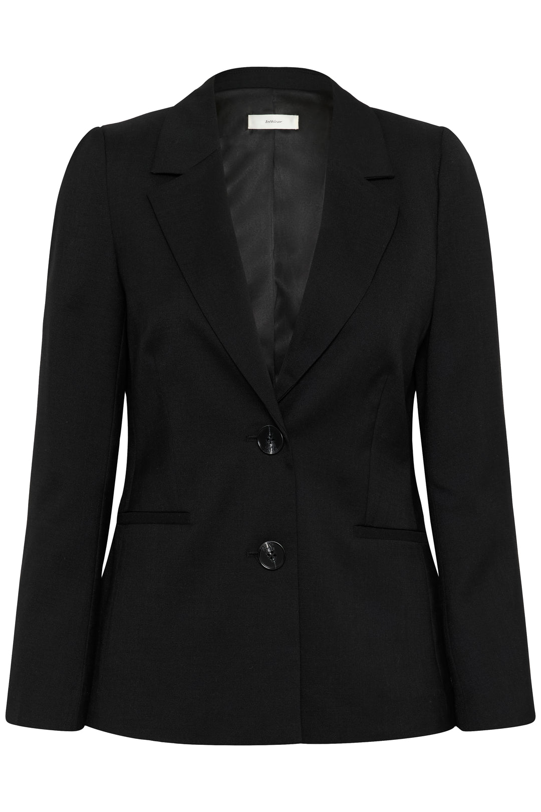 Blazer classique structuré Cadie - Avec col à revers et fermeture à boutons