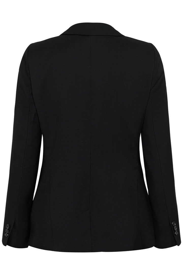 Blazer classique structuré Cadie - Avec col à revers et fermeture à boutons