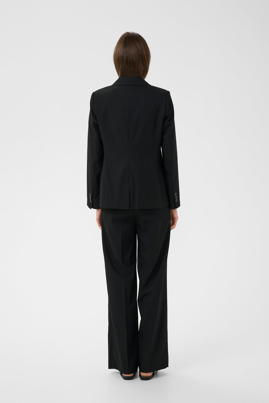 Blazer classique structuré Cadie - Avec col à revers et fermeture à boutons
