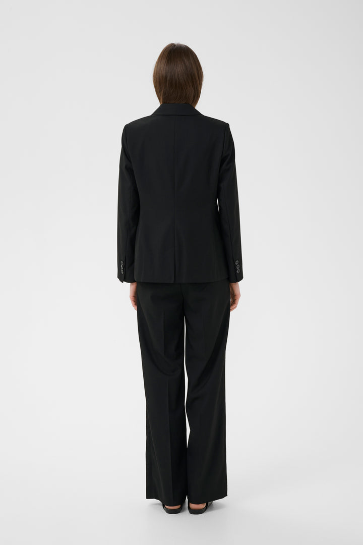 Blazer classique structuré Cadie - Avec col à revers et fermeture à boutons