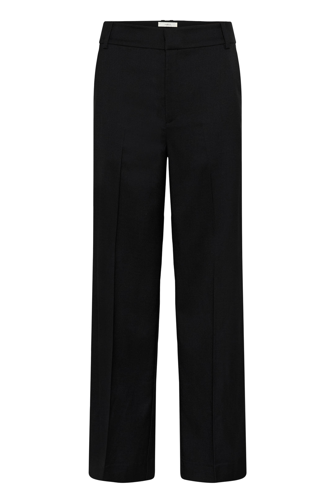 Pantalon à jambe large Cadie - Avec plis de structure et taille régulière