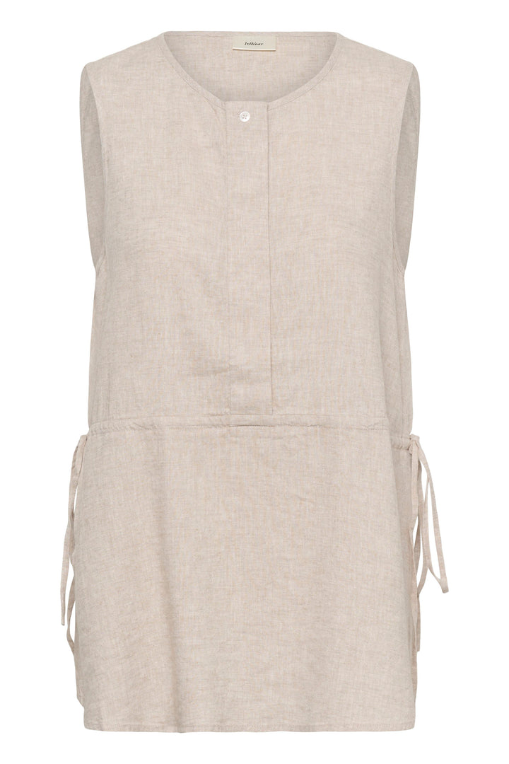 Rowan Sleeveless Blouse - Breathable Linen with Adjustable Fit