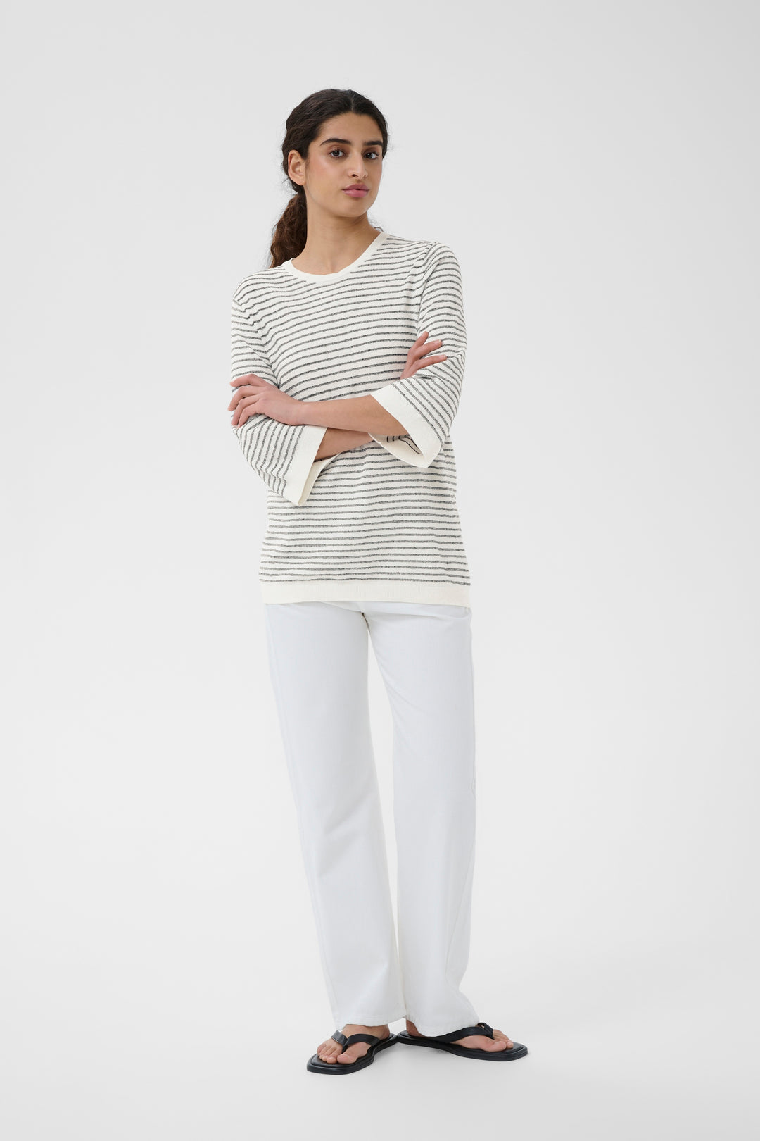 Nola striped jumper - Soft knit and regular fit