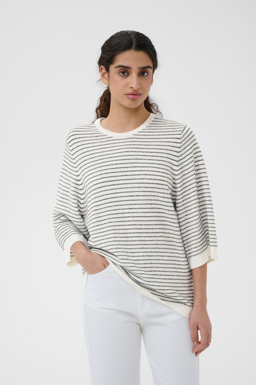 Nola striped jumper - Soft knit and regular fit