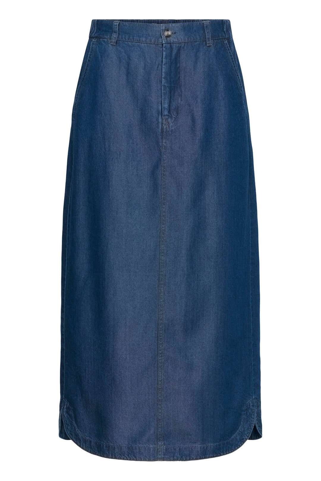 Jupe en denim Eloise - Lyocell et coupe décontractée