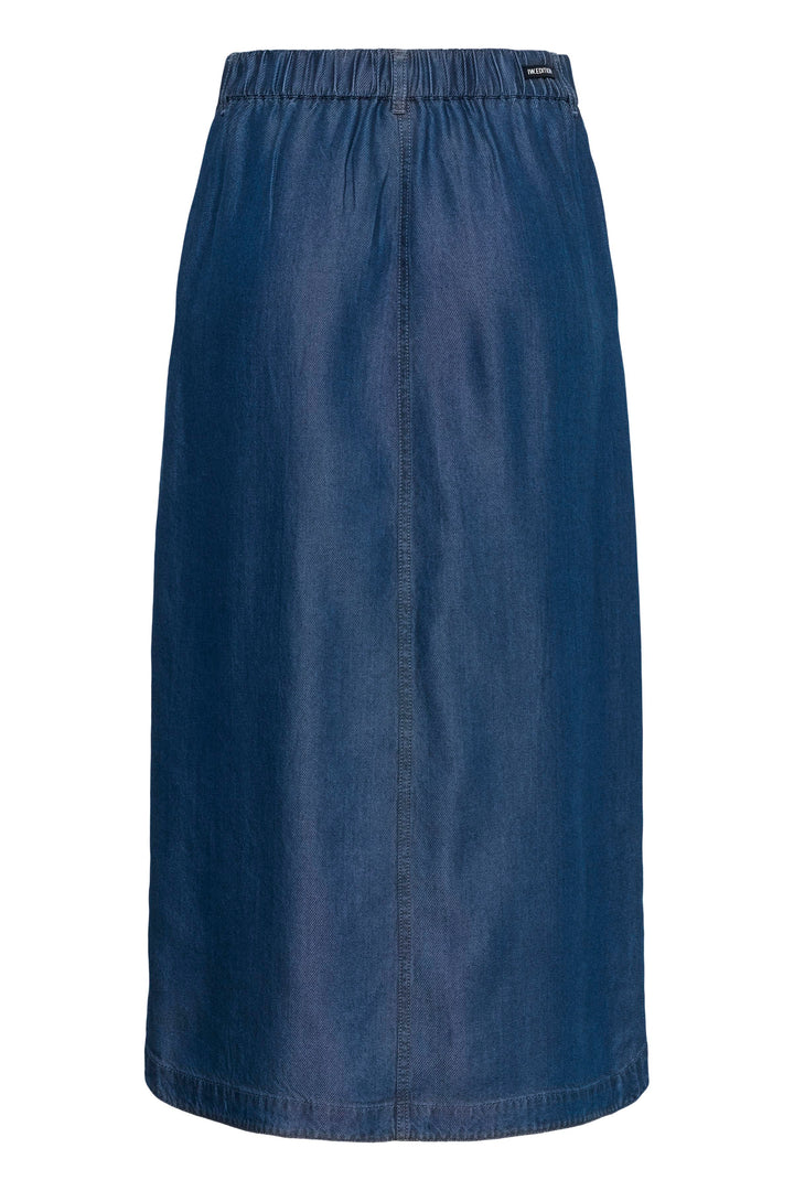Jupe en denim Eloise - Lyocell et coupe décontractée