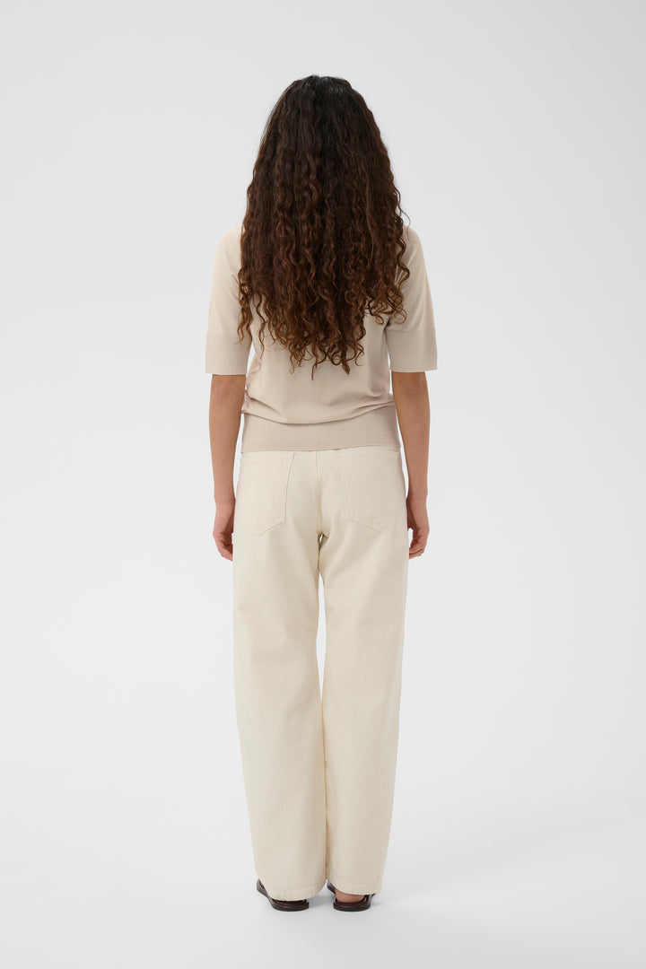 T-shirt confortable Miko - Avec encolure ronde et manches mi-longues