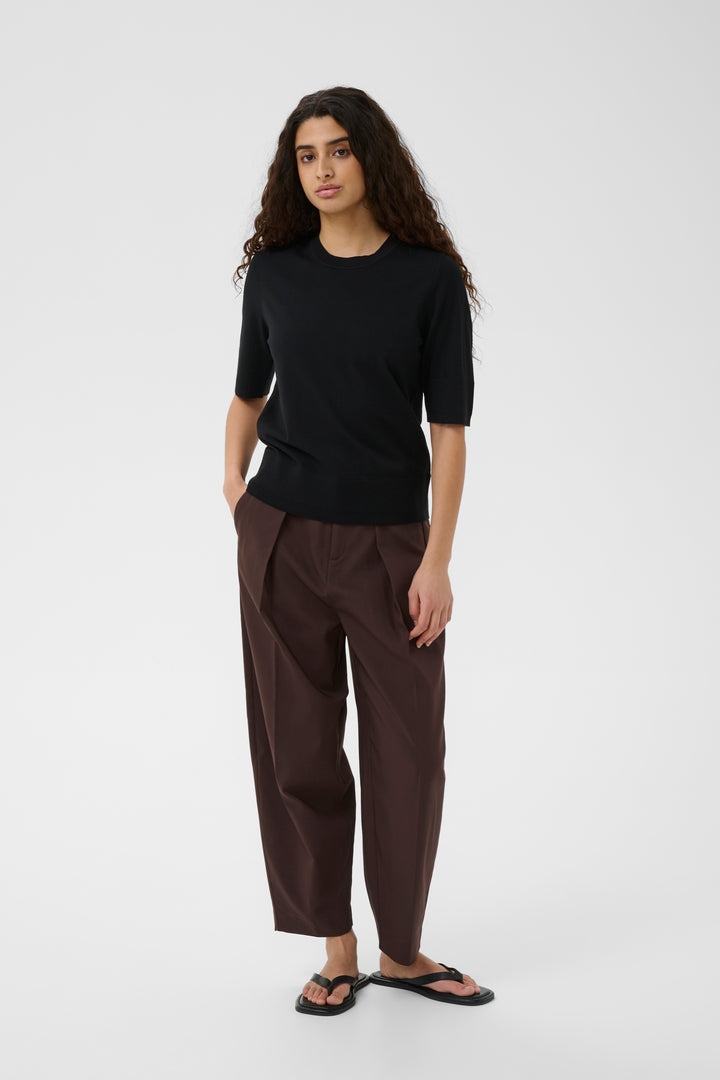 T-shirt confortable Miko - Avec encolure ronde et manches mi-longues