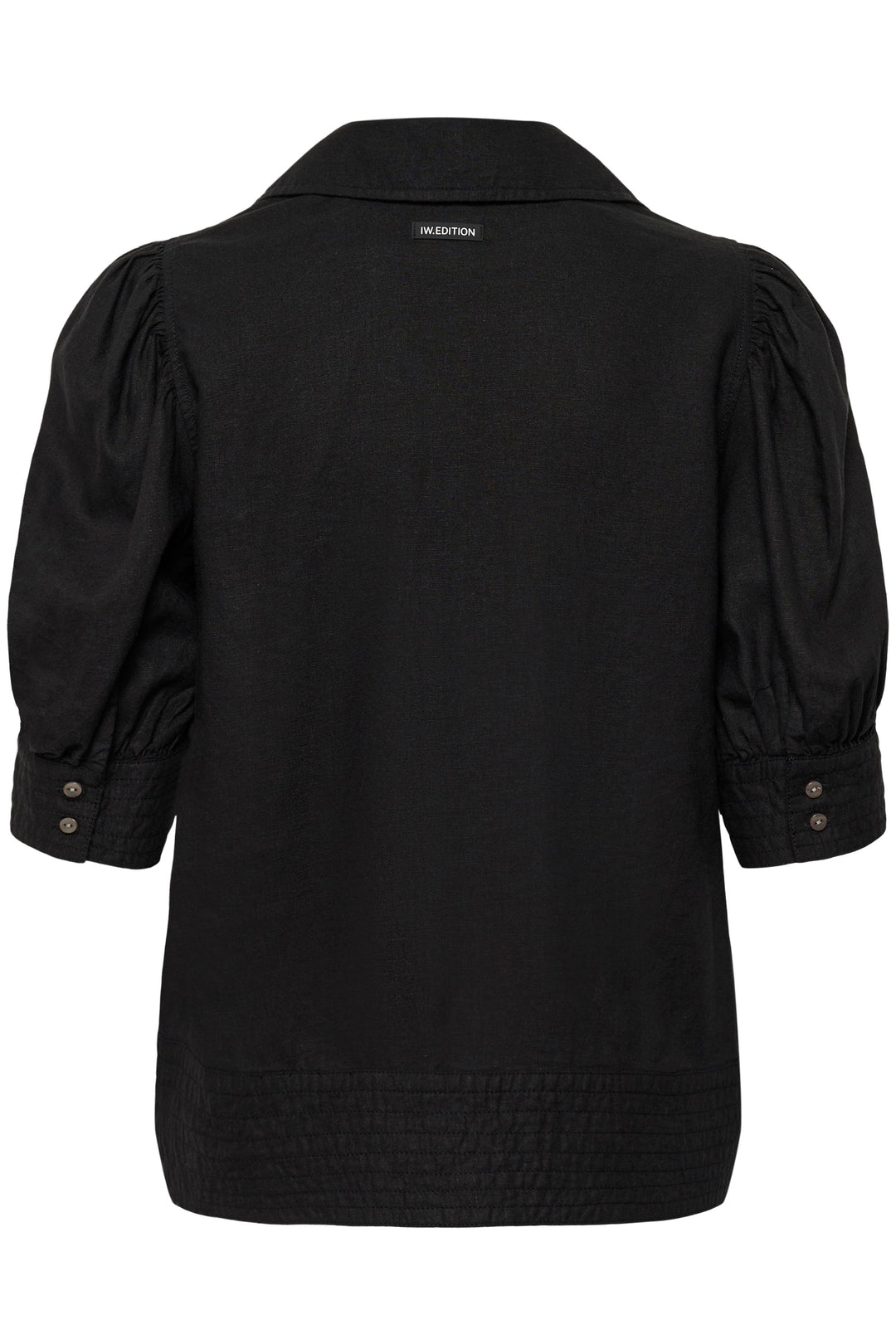 Edith Short-Sleeved Blouse - Lightweight linen and relaxed fit