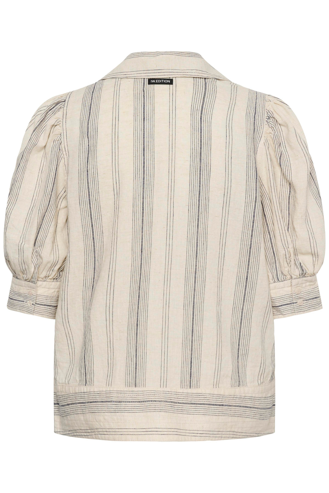 Edith Short-Sleeved Blouse - Lightweight linen and relaxed fit