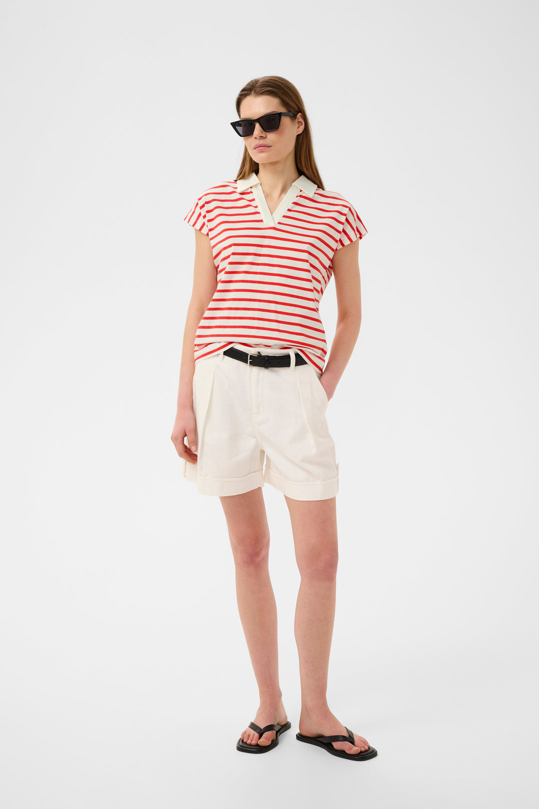 Polo en pur coton Pfia - Coupe régulière et style intemporel