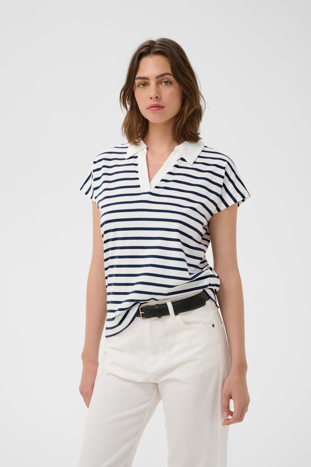 Polo en pur coton Pfia - Coupe régulière et style intemporel